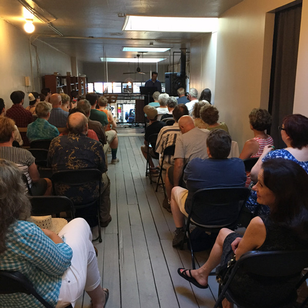 Browsers Bookshop hosted a reading of The Eagle Tree by Ned Hayes.