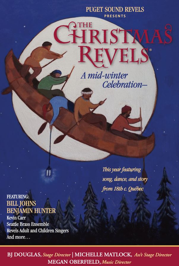 The Christmas Revels 2021 poster